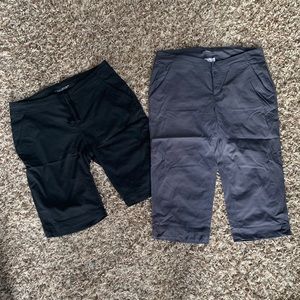 COLUMBIA Hiking shorts and capri bundle